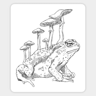 mushroom toad Magnet